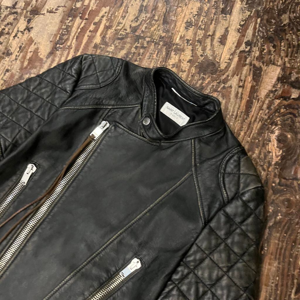 Saint Laurent サンローラン 16AW Biker Riders Jacket エディ期