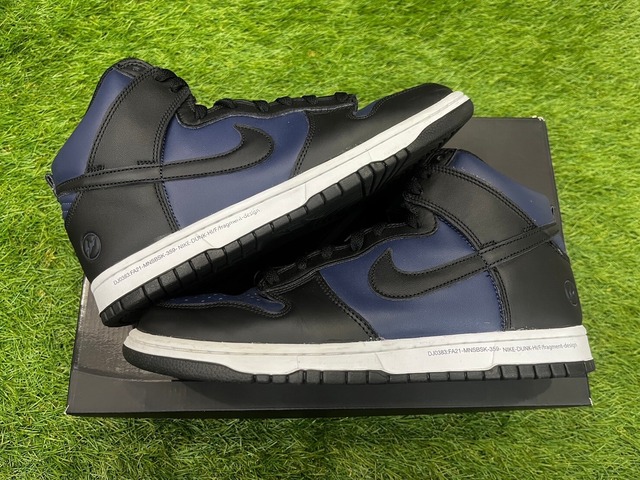 NIKE × FRAGMENT DUNK HIGH /F MIDNIGHT NAVY DJ0383-400 28.5㎝ 03783