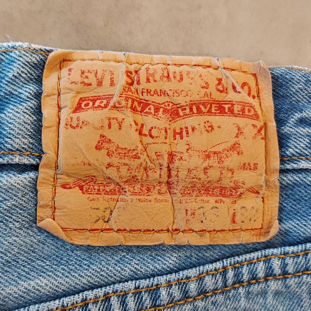 リーバイス501 Levis W32 ブルーデニム 青 00s 古着 18130 | fuufu