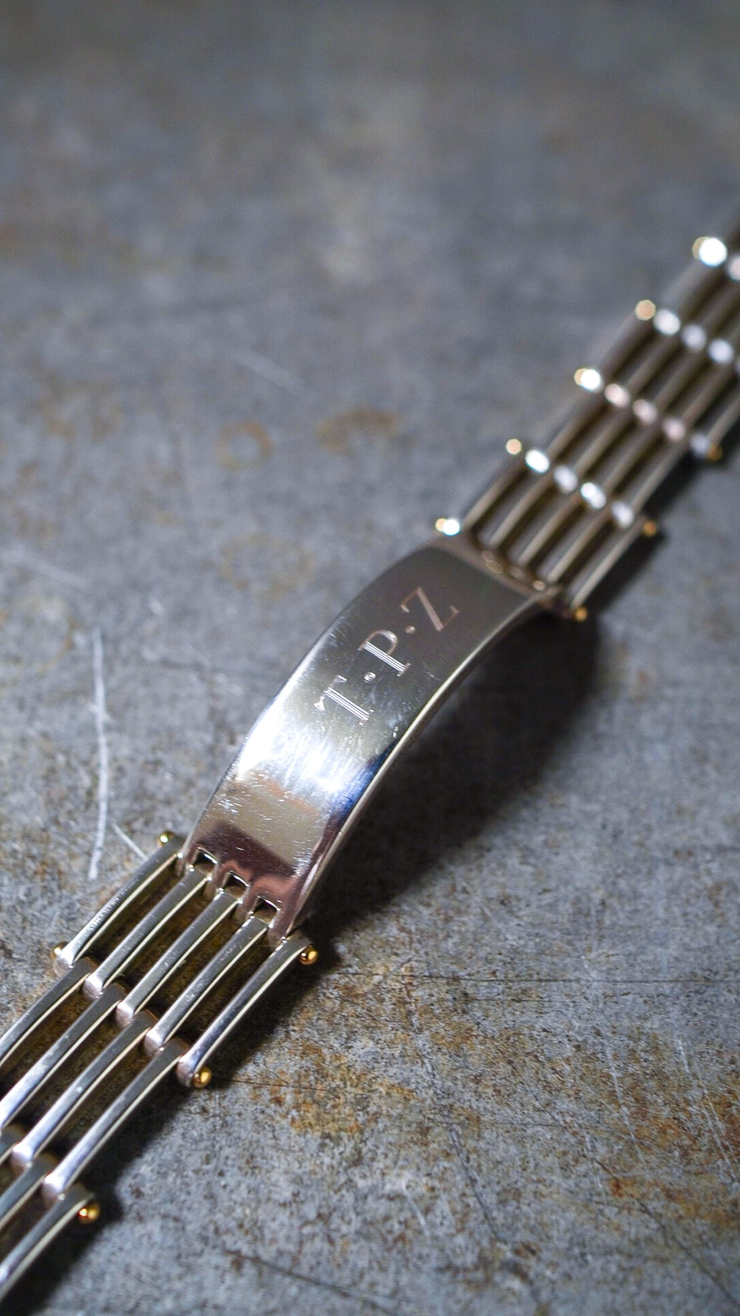 VINTAGE】TIFFANY&Co. ティファニー ゲート リンク ID ブレスレット