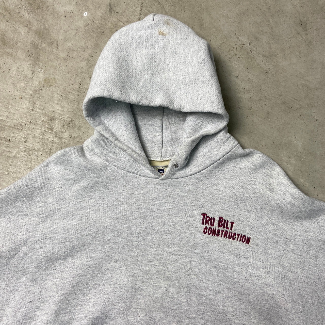 90年代 LEE リー スウェットパーカー 企業ロゴ刺繍 メンズ2XL 古着 90s 