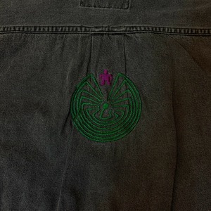 ナスングワム【Nasngwam】Indian motif Denim Shirt　Mサイズ