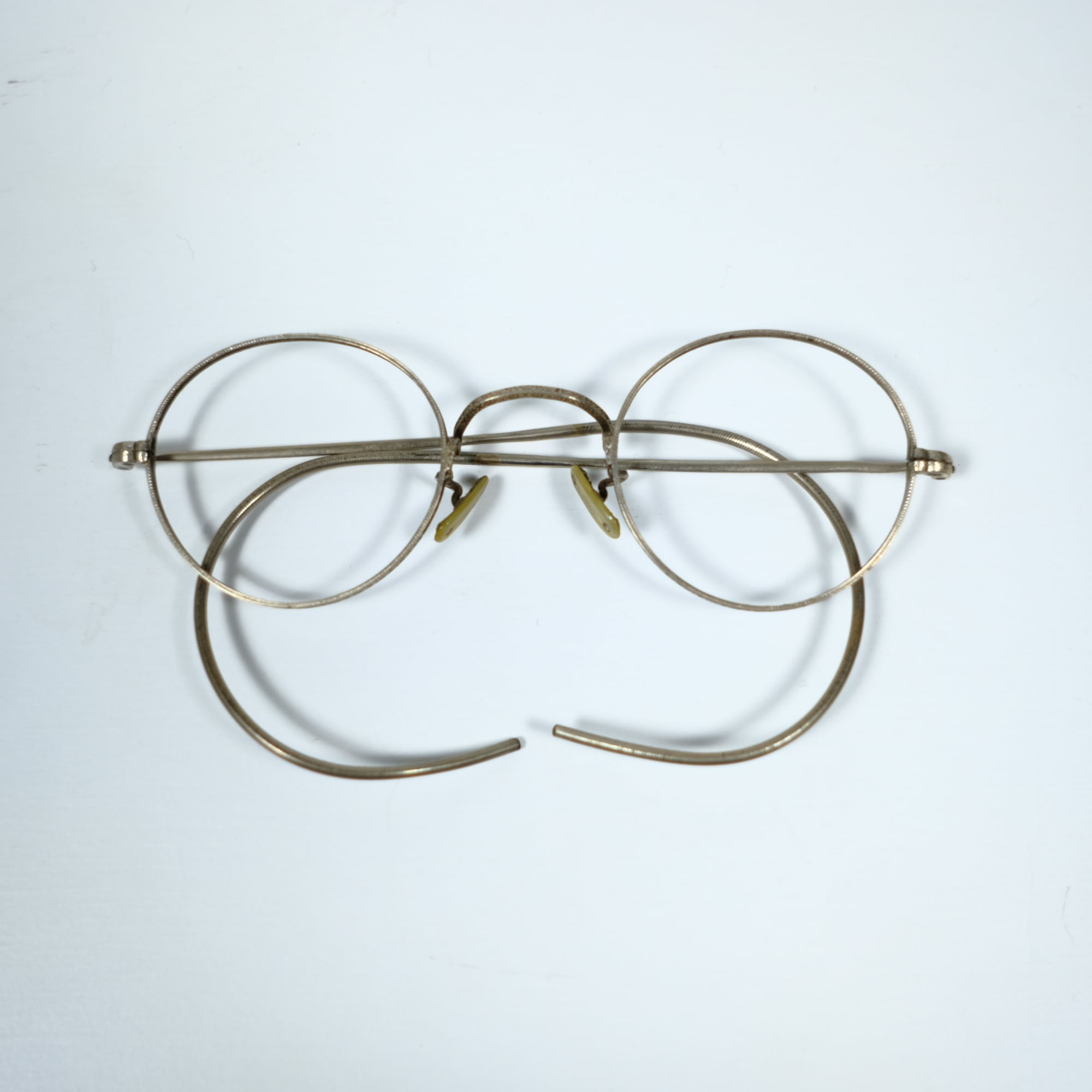 1920年代 一山 丸眼鏡アンティーク 昭和 大正 ヴィンテージ