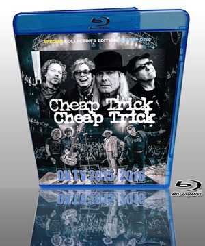 NEW CHEAP TRICK  ON TV 2015-2016 1BLURAY　Free Shipping