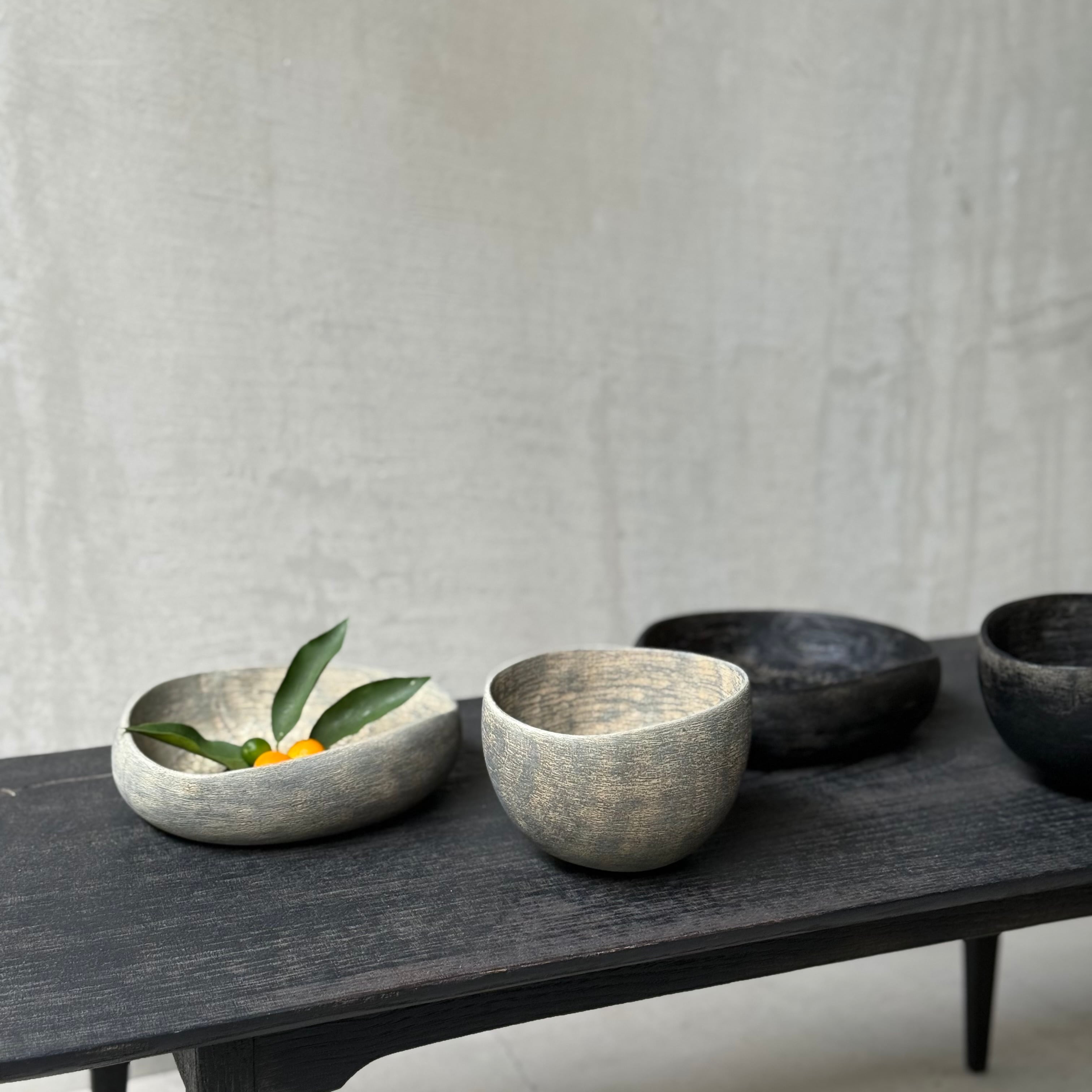 Shimoo Design 浮様 IBITSU 鉢 鼠 | gallery 一白
