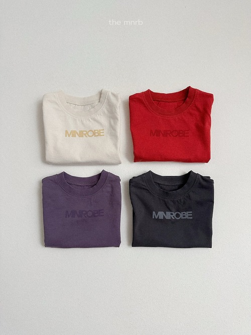 minirobe［取寄］urban logo half tee 26autumn