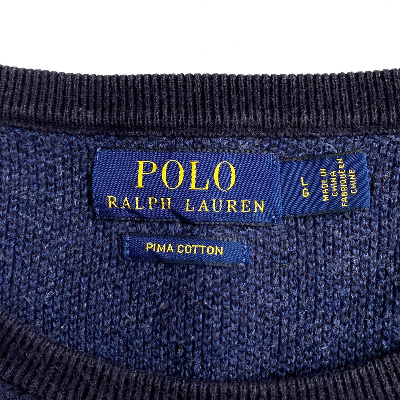 POLO RALPH LAUREN ラルフローレン ワンポイントロゴ コットンニット