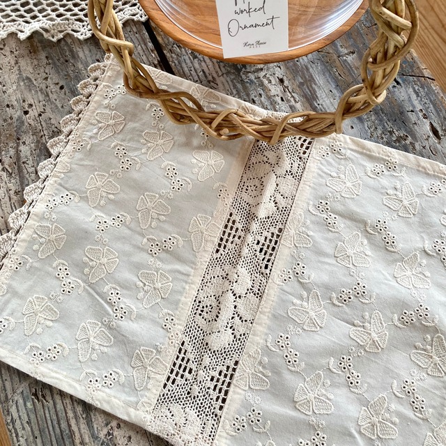 コットンランチョンマット　Lサイズ