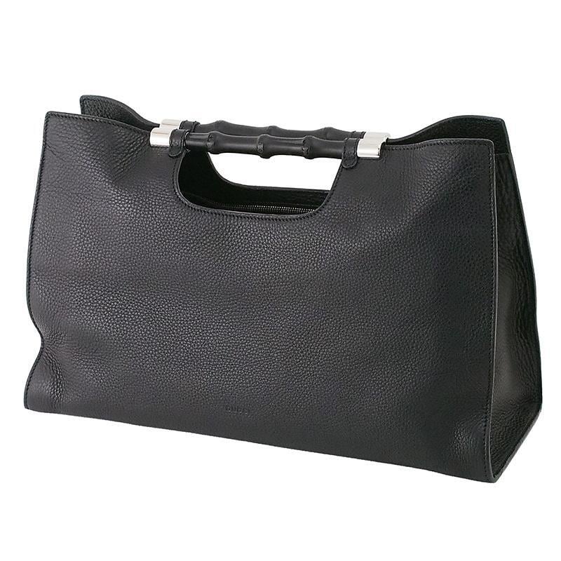 グッチ GUCCI バンブー 2WAY バッグ ブラック 370829 | 質ミウラ BASE