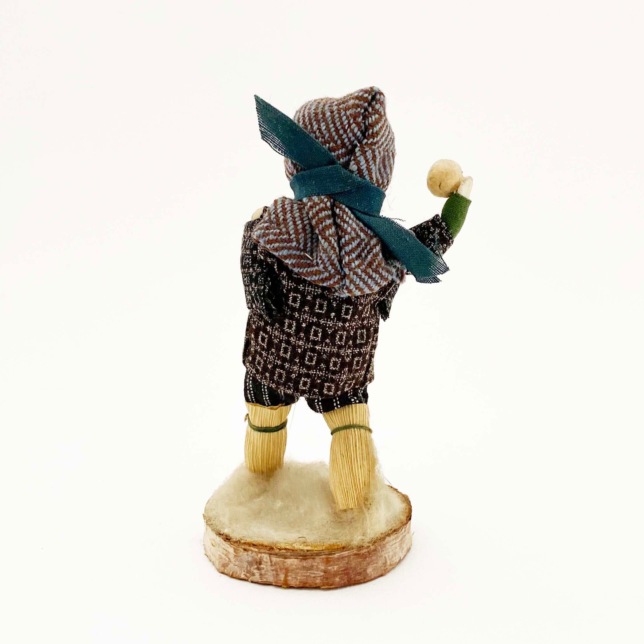 ヴィンテージ木目込み人形（雪ん子）