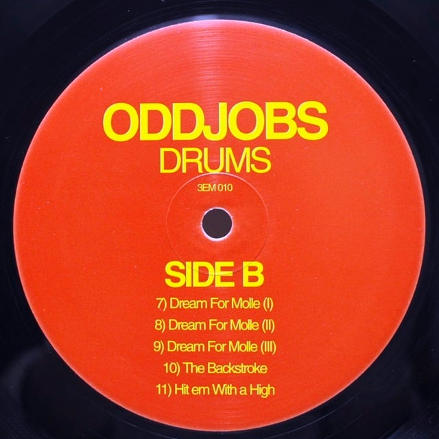 Oddjobs / Drums [3EM 010, CMI 009] - 画像4