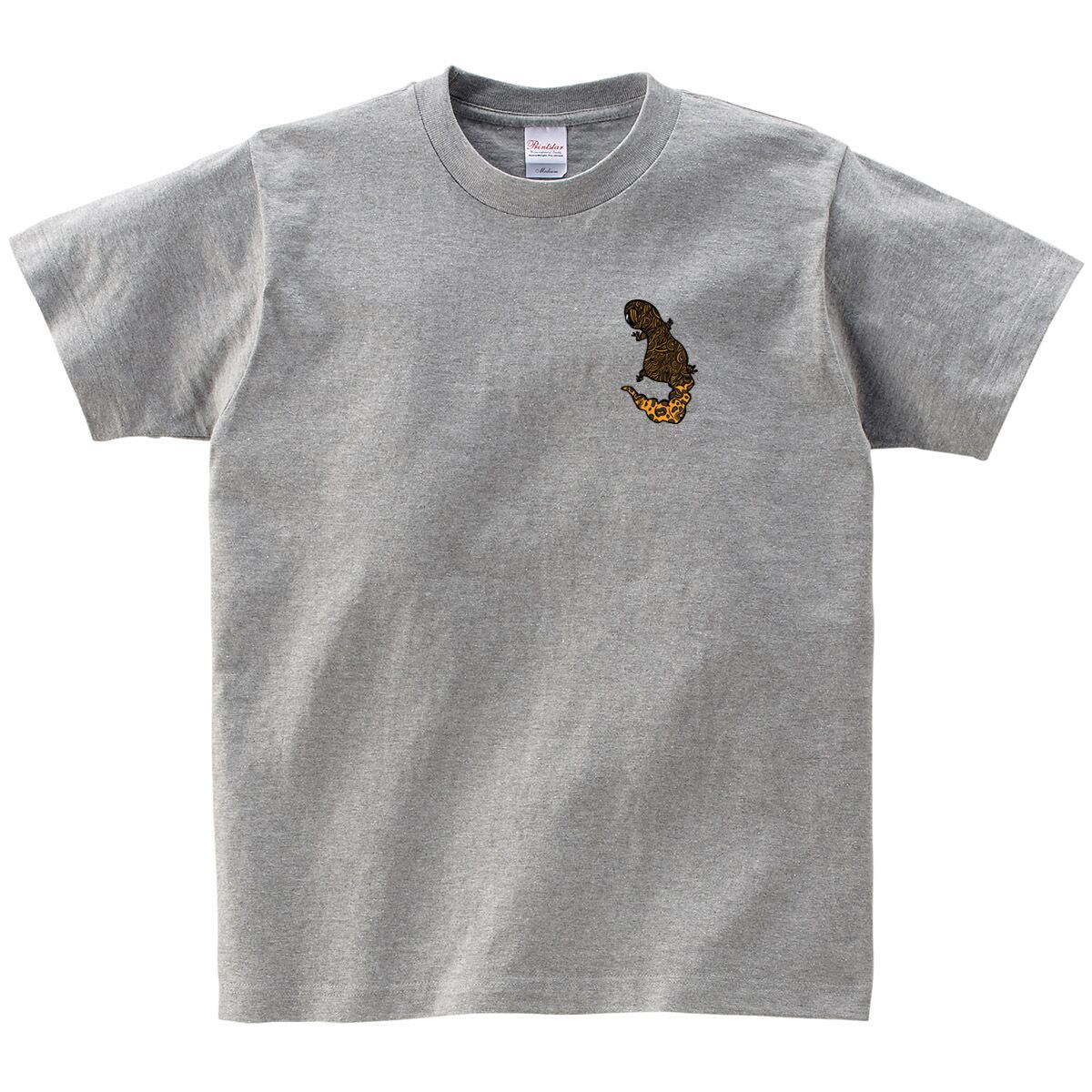 アジアン レオパードゲッコー Tシャツ am69 ヒョウモントカゲモドキ レオパ