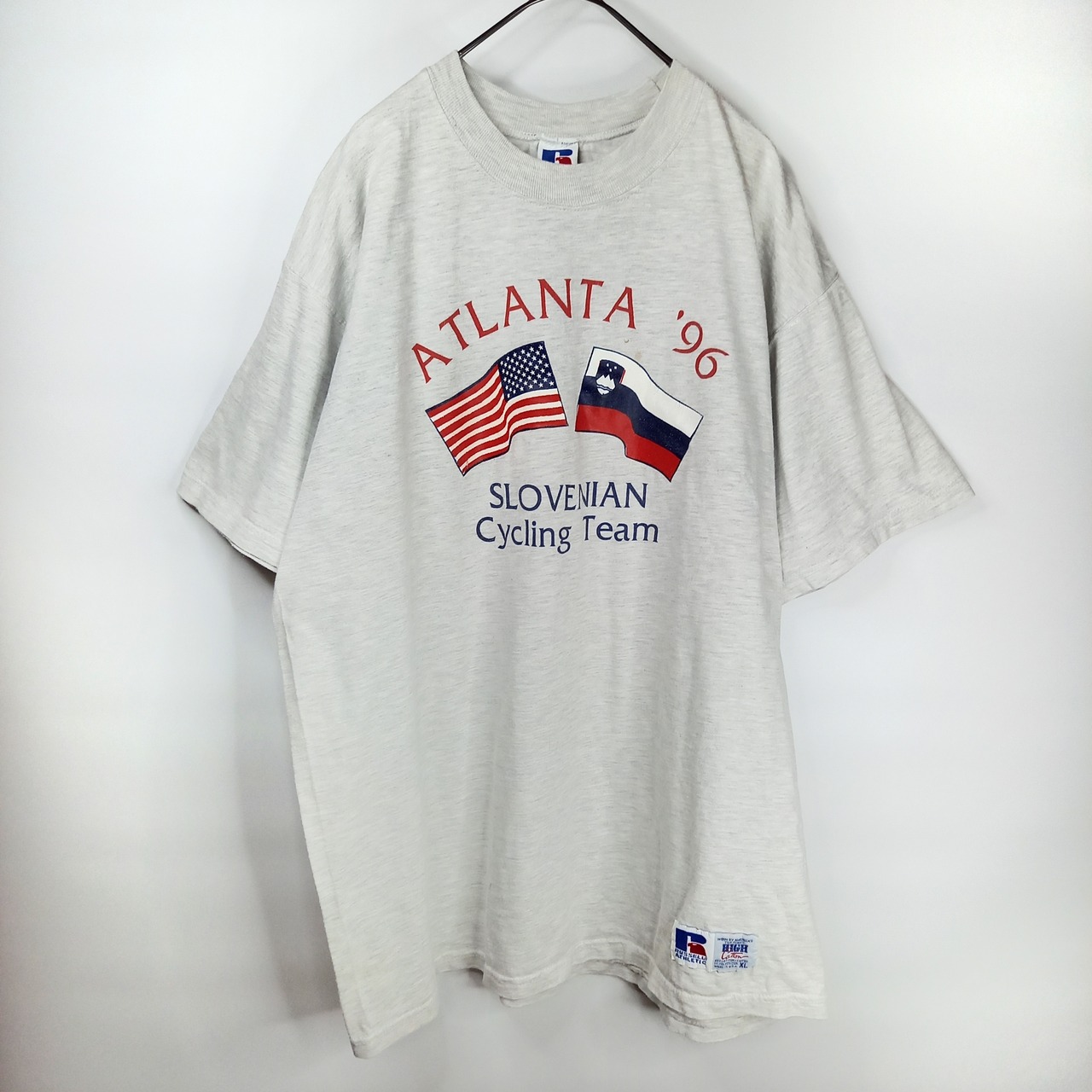 90s　アメリカ製　ラッセルアスレチック　Tシャツ　半袖　オーバーサイズ　XL