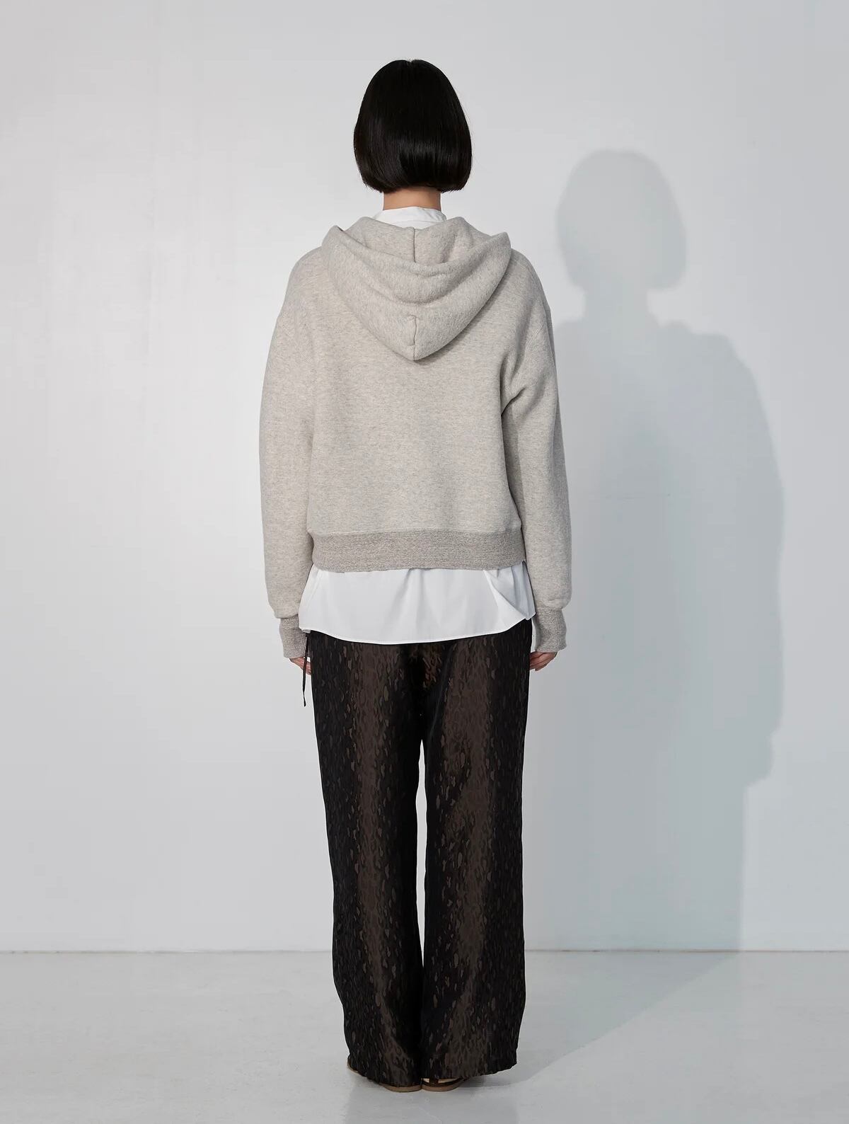 TICCA / ダウニーウラケジップパーカー | anouk