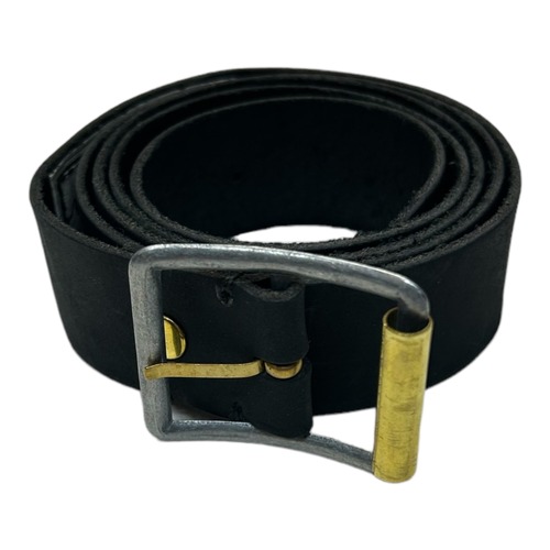 【gourmet jeans】LEATHER BELT(BLACK)〈国内送料無料〉