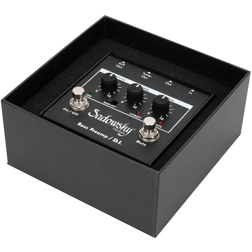 Sadowsky Pedals SAC PED SBP 1 V2 [Outboard Bass Preamp / DI