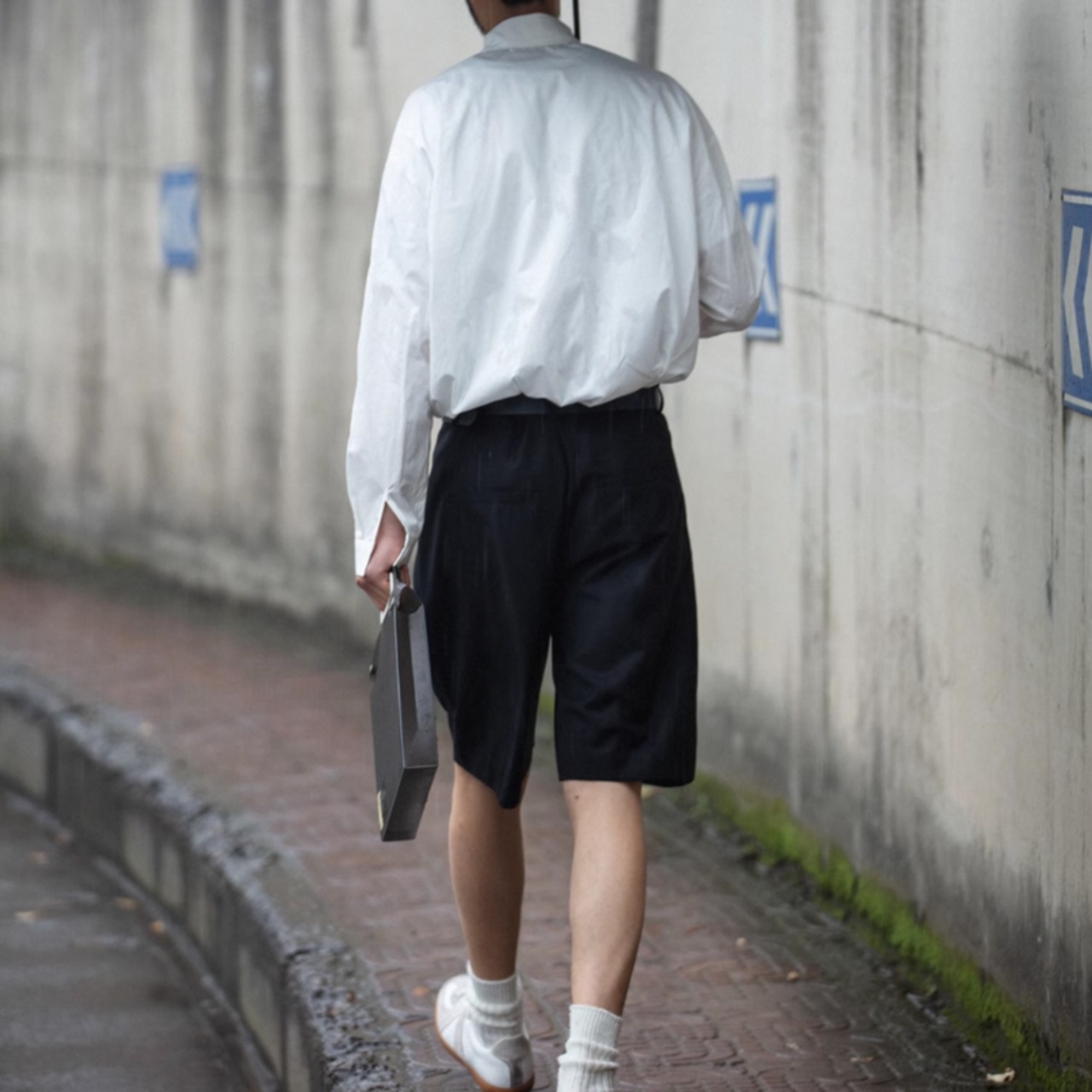 きれいめカジュアルショーツ　0701