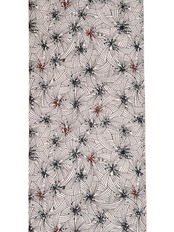 【受注商品】Rumi Rockきもの「カザグルマ」白　[A678]