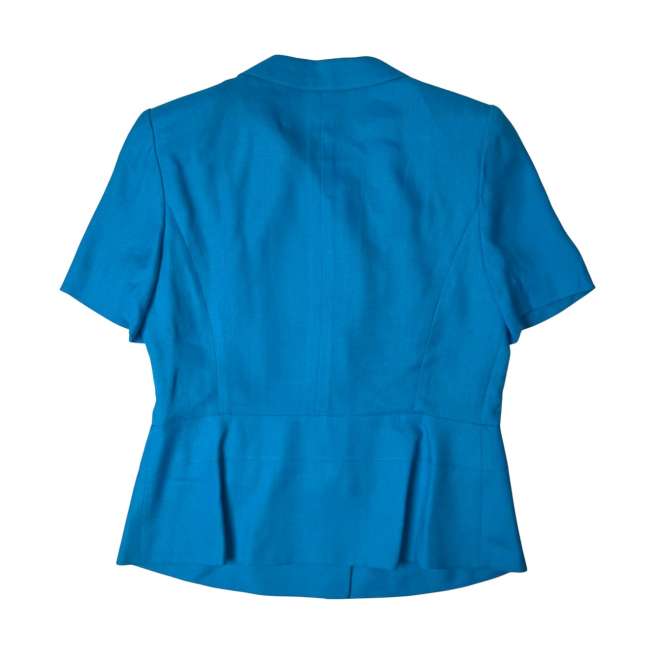 pierre cardin ピエールカルダン セットアップ 半袖ジャケット×タイトスカート 11/ブルー/レトロ vintage