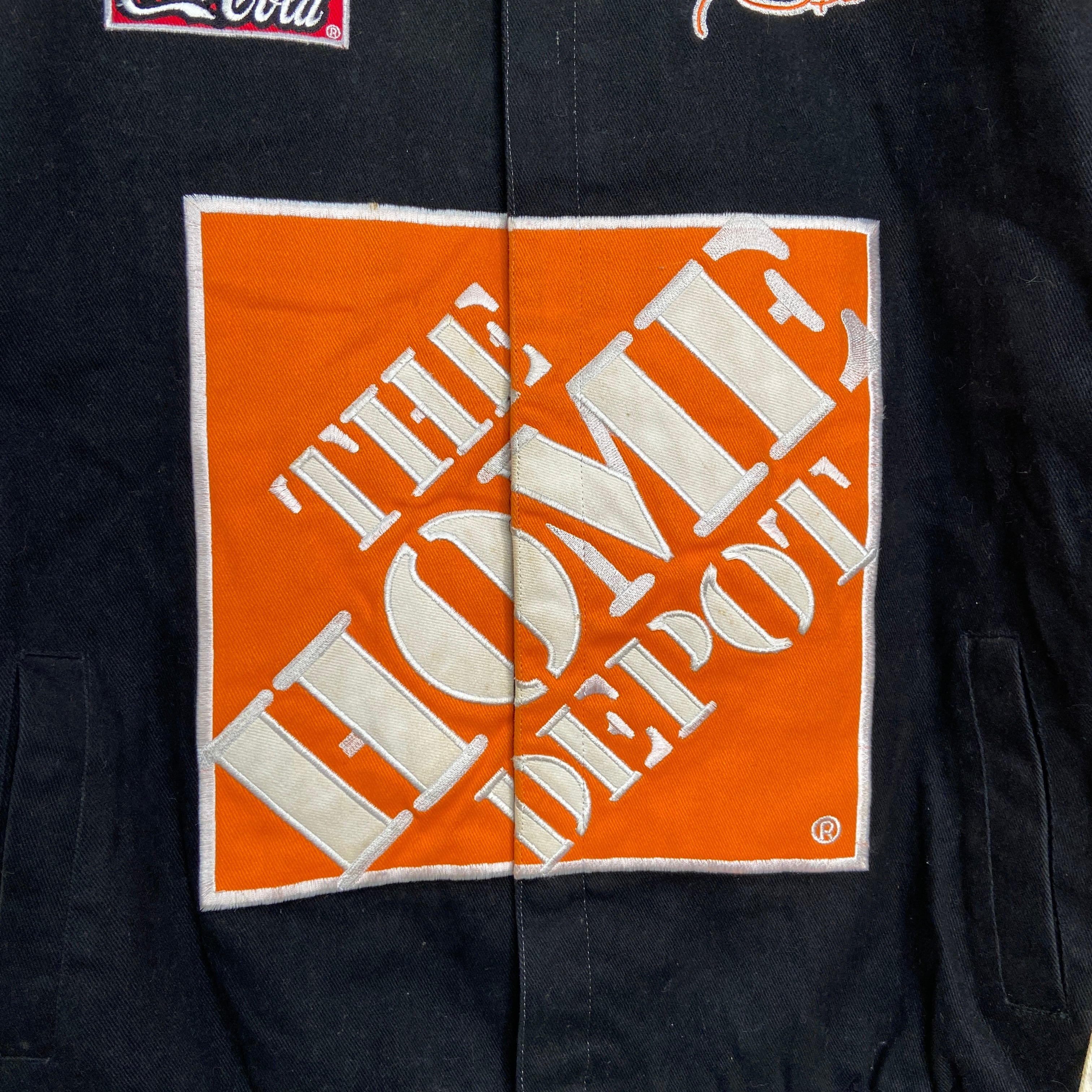 JH Design☆THE☆ホームデポ☆レーシングジャケット JH DESIGN Racing Jacket THE HOMEDEPOT Orange/Black 2XL | eBay