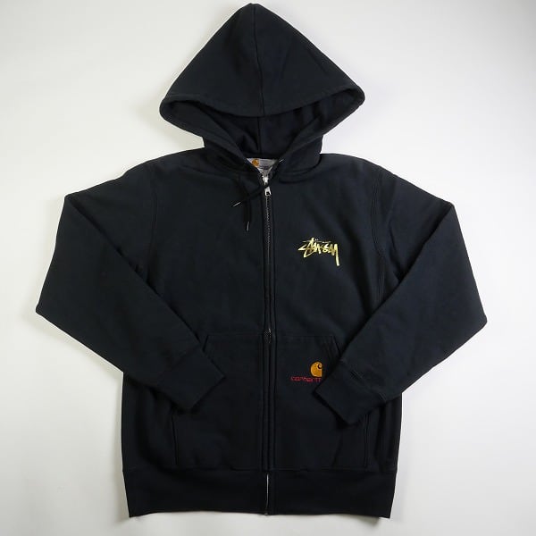 Carhartt STUSSY ジップパーカー