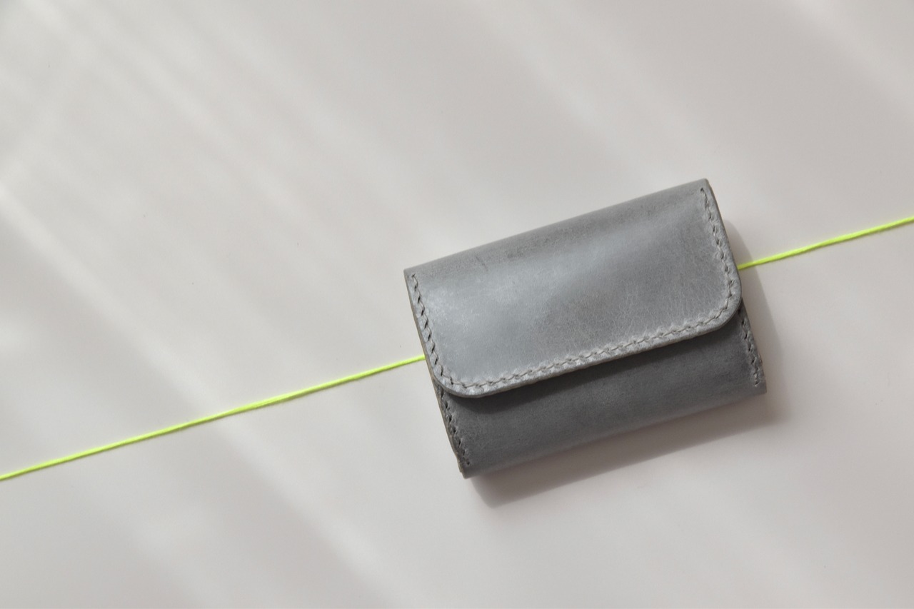 POPUP wallet "燦" / gray・画像4