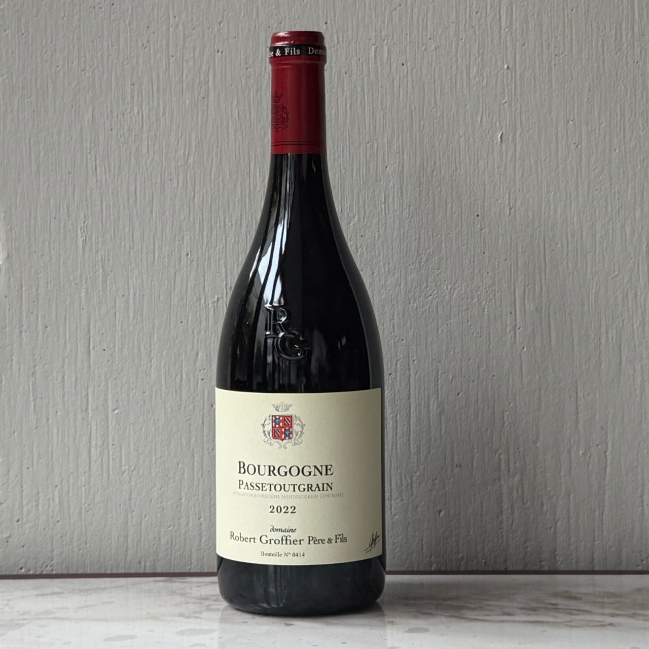 2023 ブルゴーニュ パストゥグラン / ロベール グロフィエ
