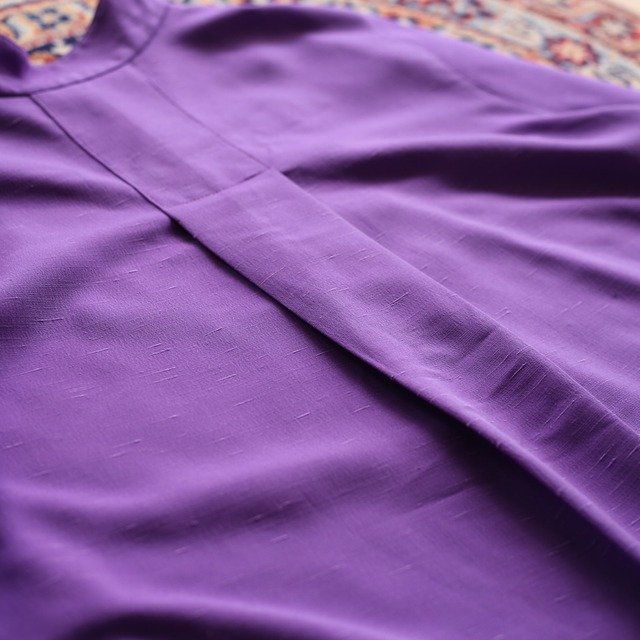 china motif square big button l/s shirt jacket