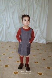 【取寄】LALALAND （Kids）ベラリブTシャツ｜秋服｜韓国子供服｜ 26/SM