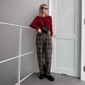 crew neck tulle sheer short tops/red