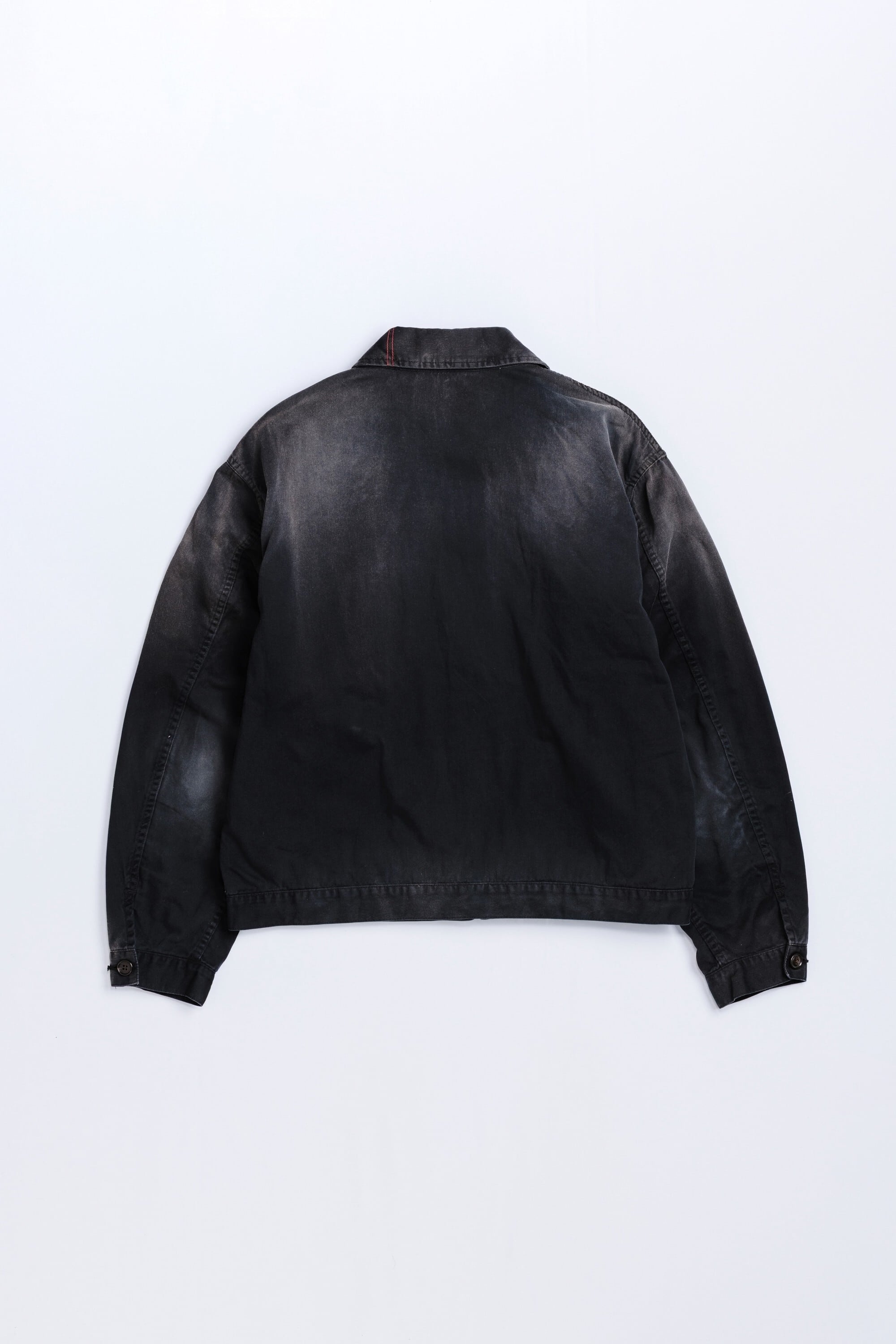 ANACHRONORM ブラック ブルゾン M ANACHRONORM/アナクロノーム TIMEWORN WORK JACKET AN404 | MAMBO