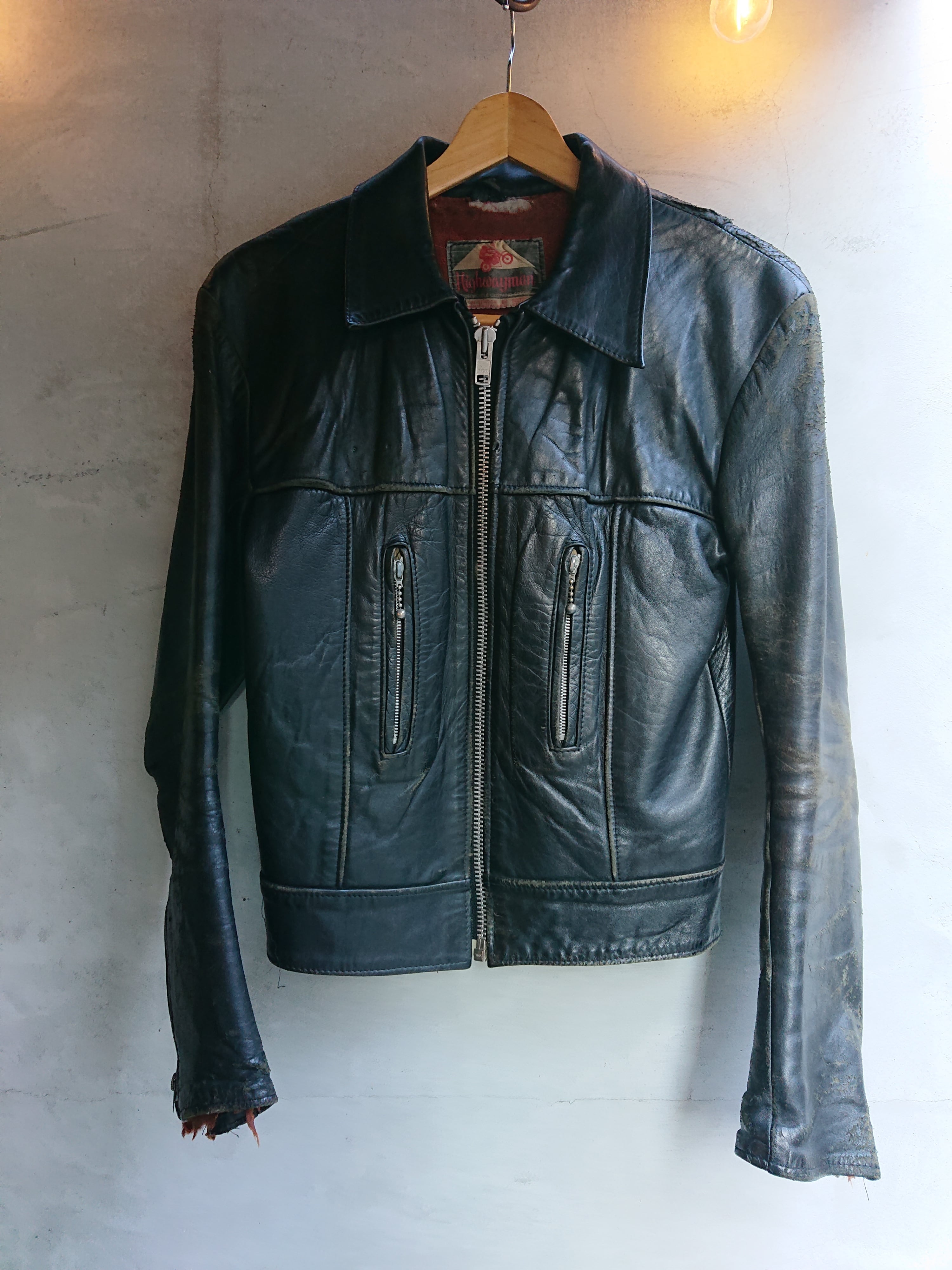1970s Highwayman Riders Leather Jacket | BOW & ARROW WEB STORE