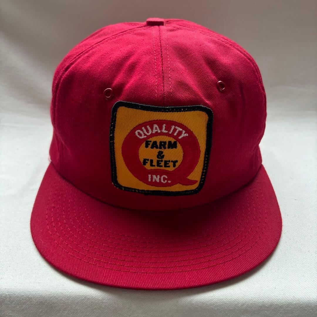 デッドストック 80s コーデュロイ キャップ ビンテージ ブルー 帽子