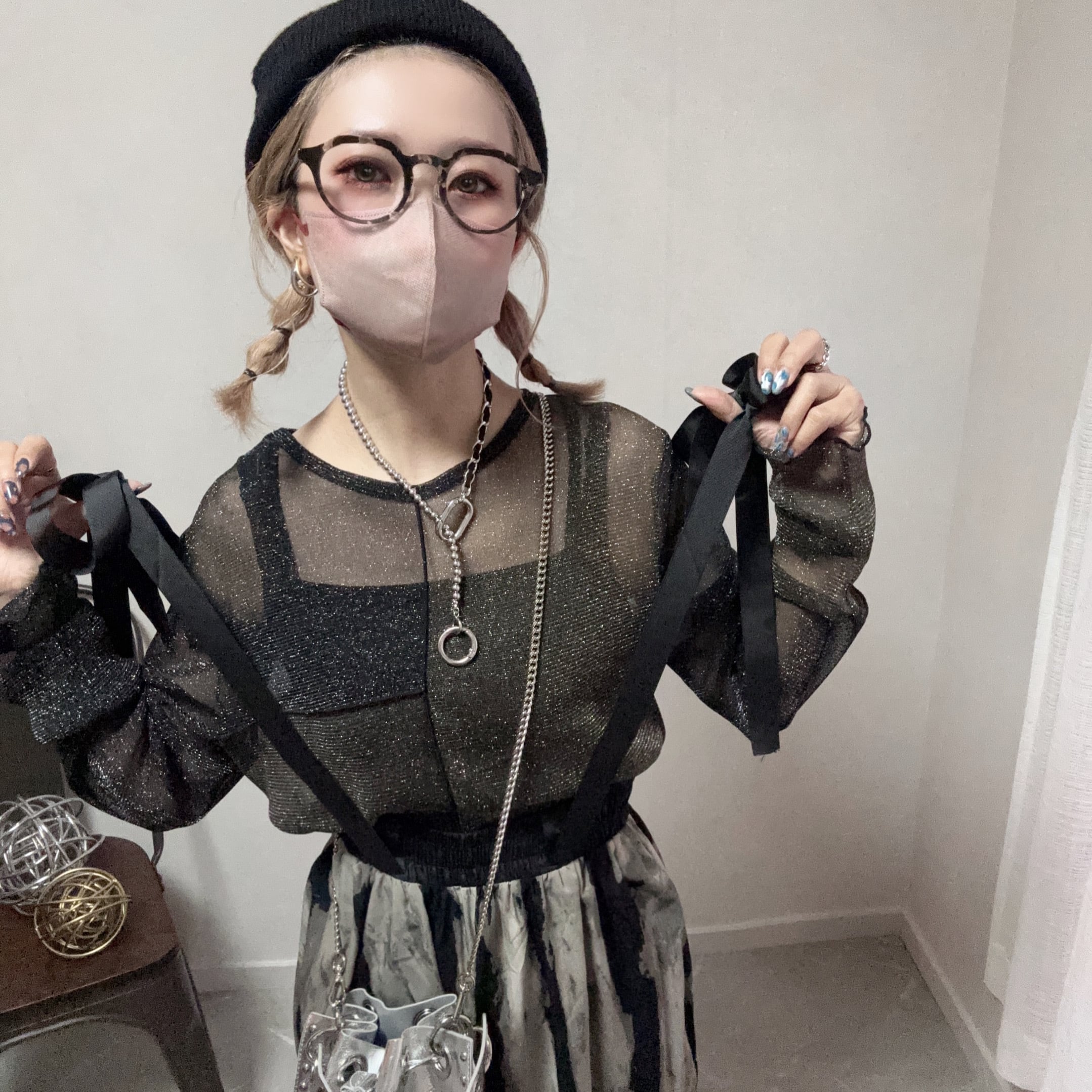 nuance pattern 2way salopette