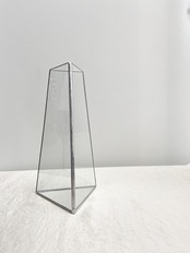 FLOWER VASE 三角立体 -M- / H23cm