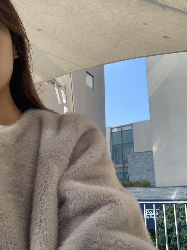 (予約) LITER / Sand mink fur jacket 2color