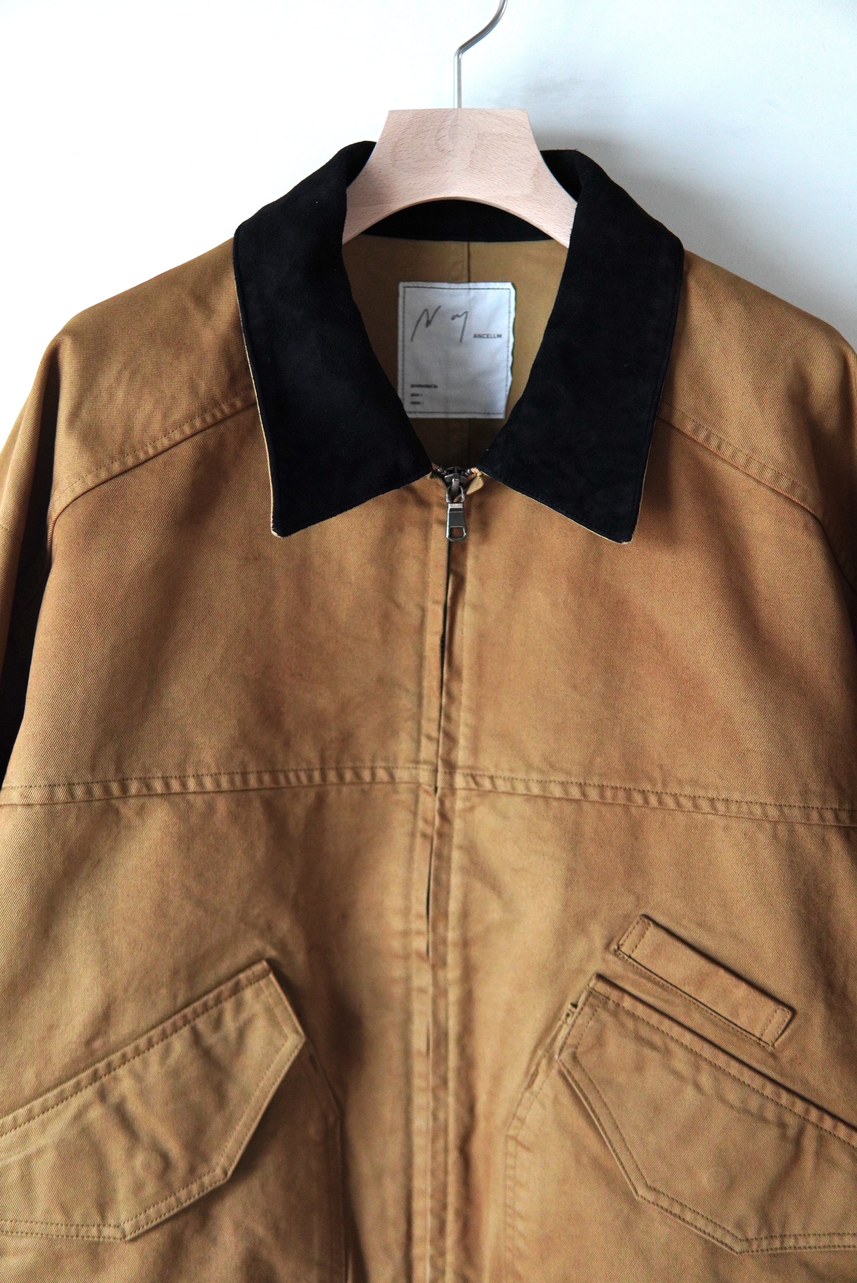 ANCELLM / ZIP BLOUSON / ANC-JK73 | POETRY