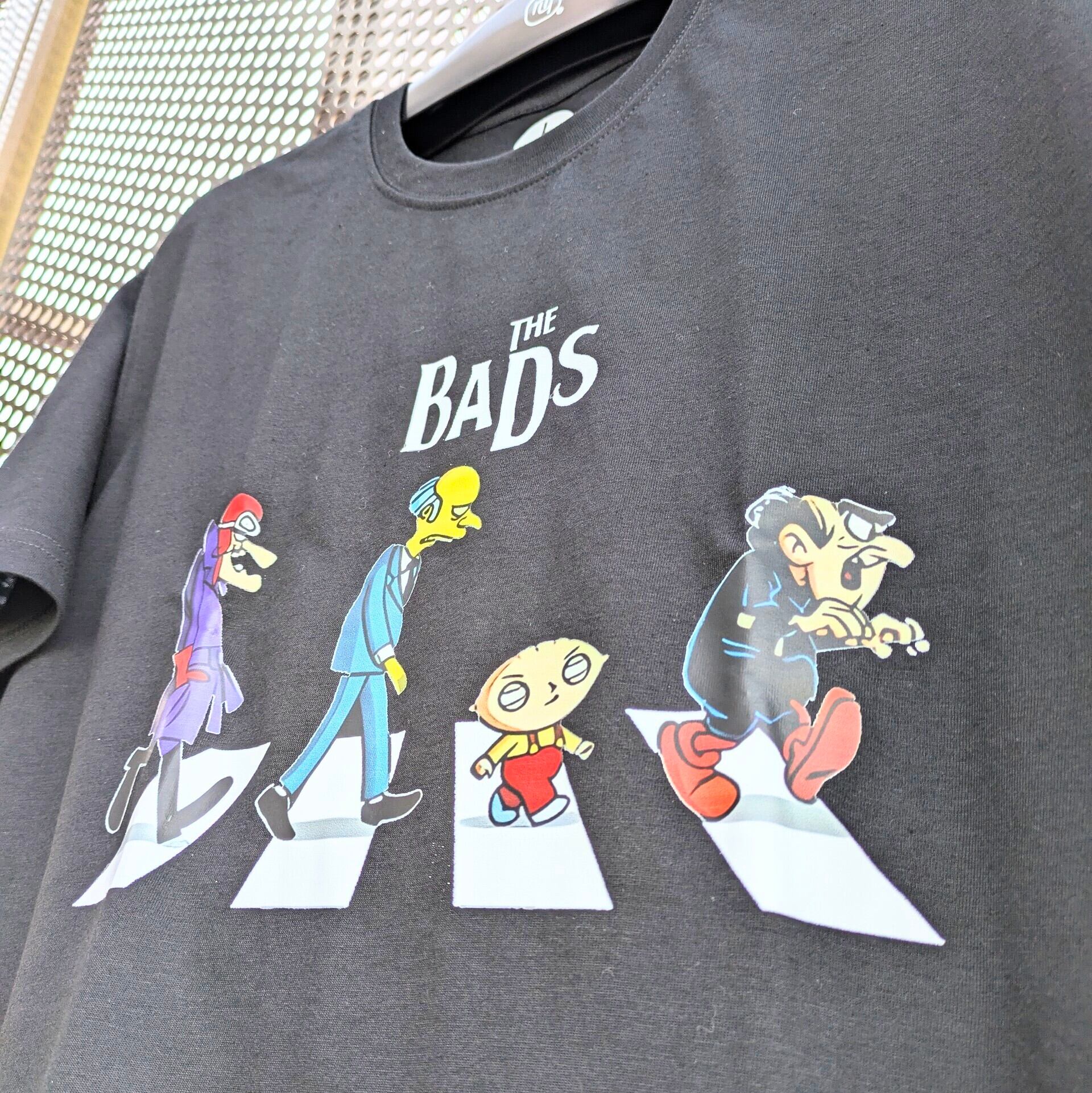 【 The BADS 】Abbey Road / アビーロード / アビイ・ロード / 映画Tシャツ / 80'90' MOVIE / Tシャツ〚アメリカン雑貨 アメトイ〛