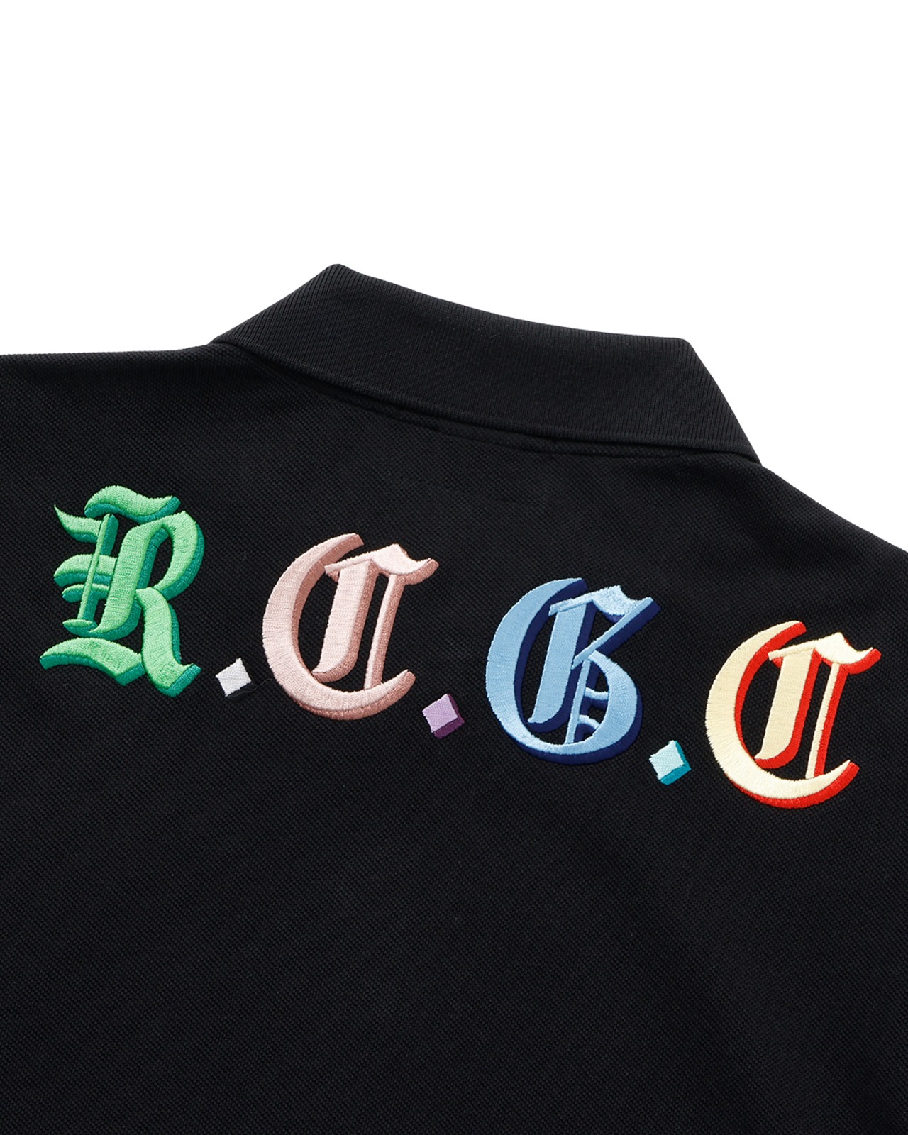 【RCGC】R.C.G.C EMBROIDERY POLO SHIRTS［RGC031］