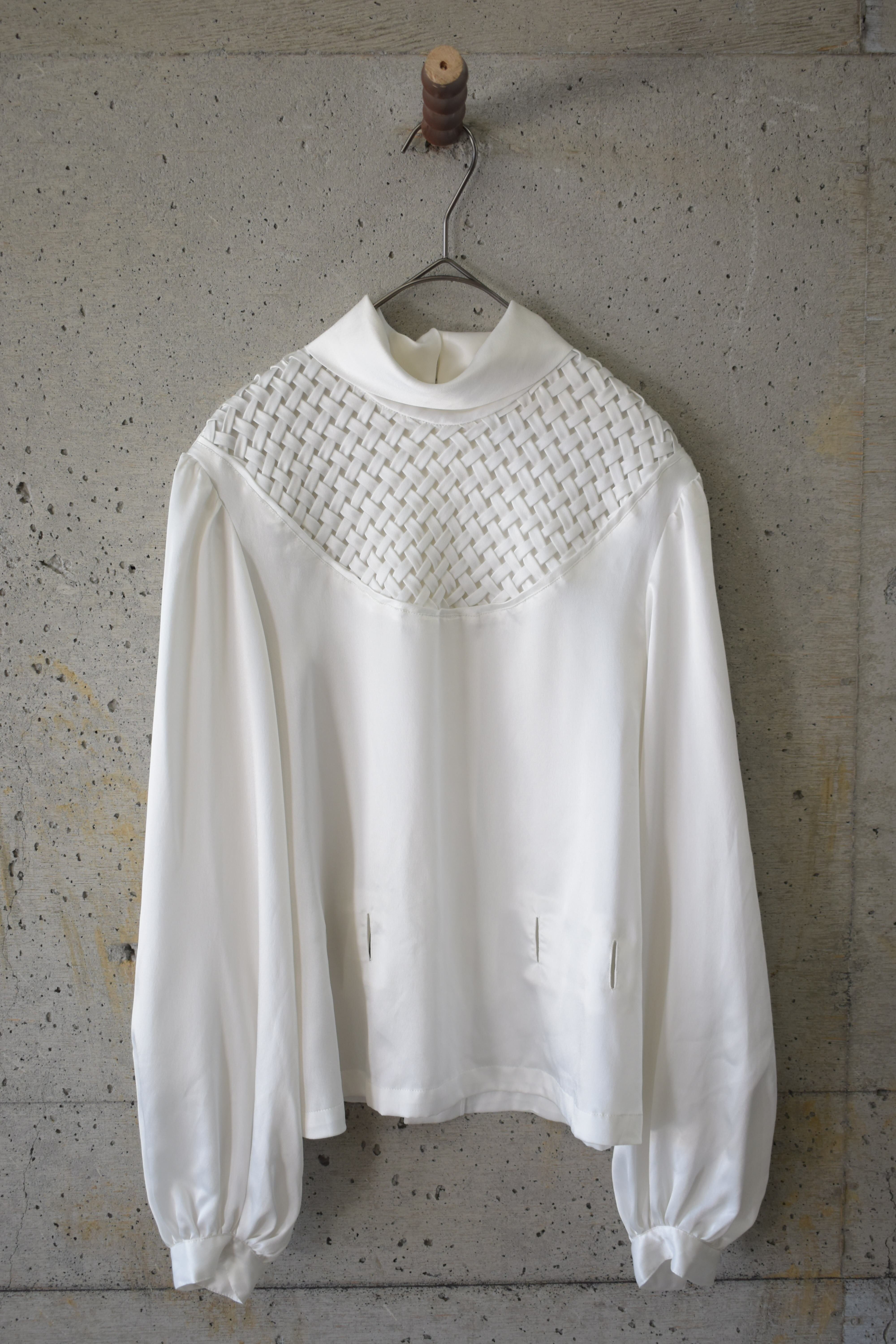 Blouse with intricate detailing