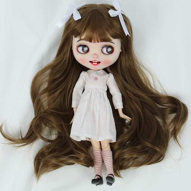 BJD人形用ウィッグ wig ⭐️ ロング 初音風ウィッグ グリーン MS-doll