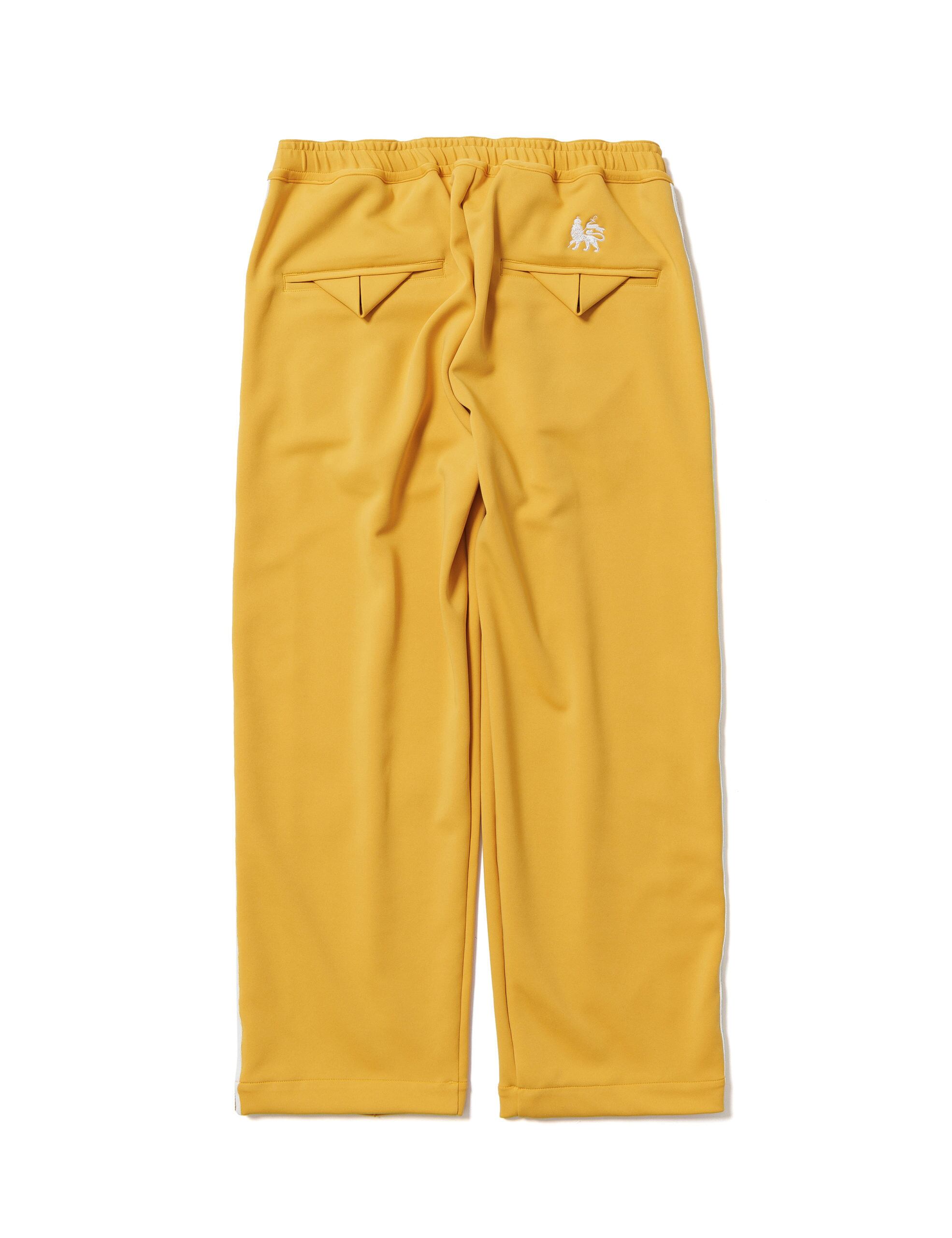 24SS】Sasquatchfabrix. LACE TAPE TRACK PANTS (APRICOT) 24SS-PA9