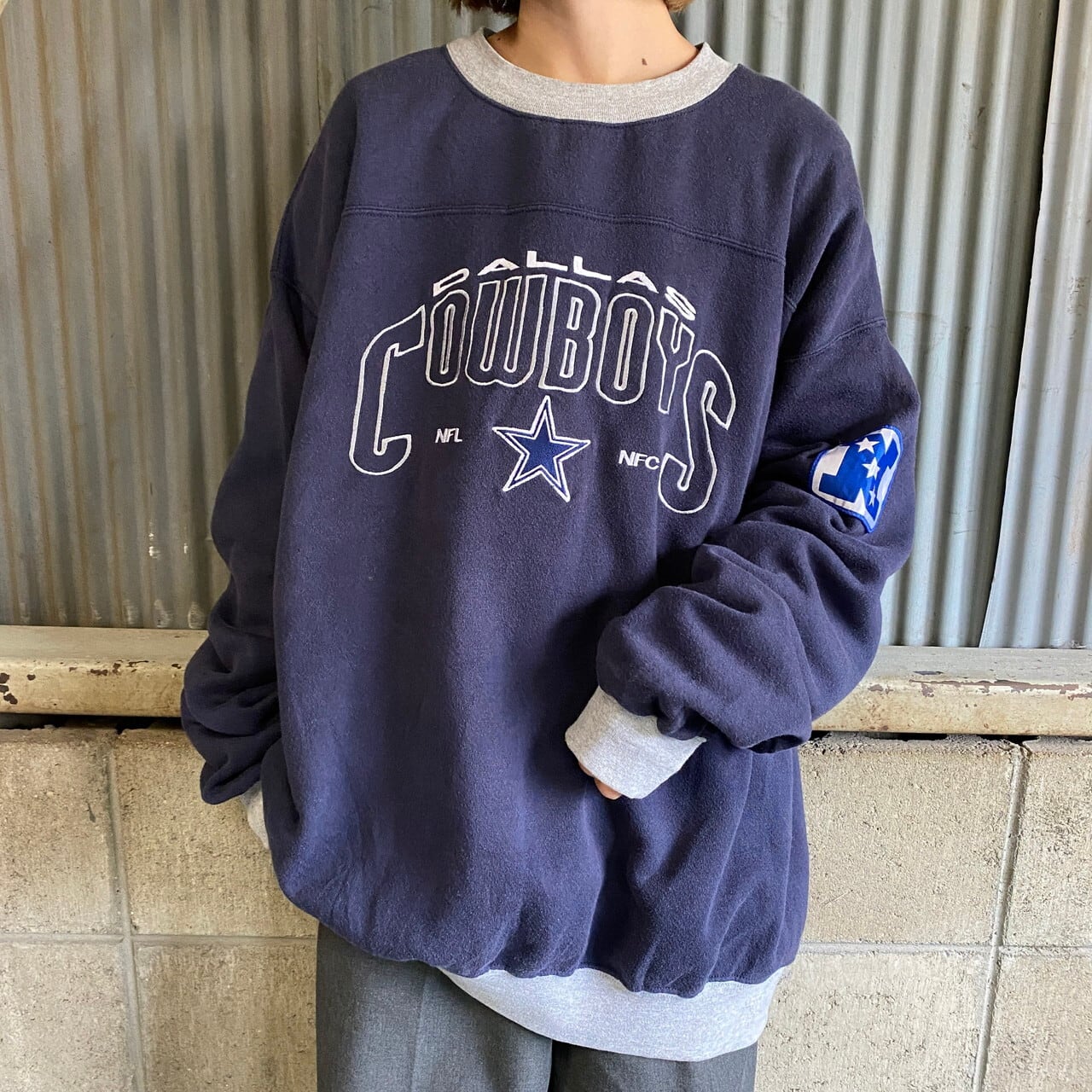 USA製 90s　DALLAS COWBOYS ゆったり大きめ  スウェット