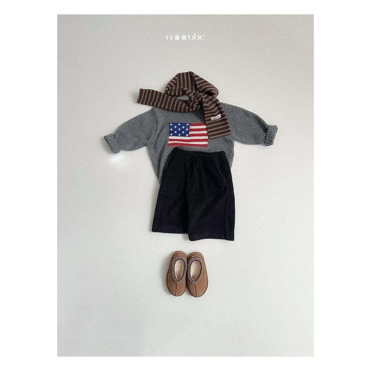 【取寄】minirobe キュロットパンツ｜冬服｜韓国子供服
