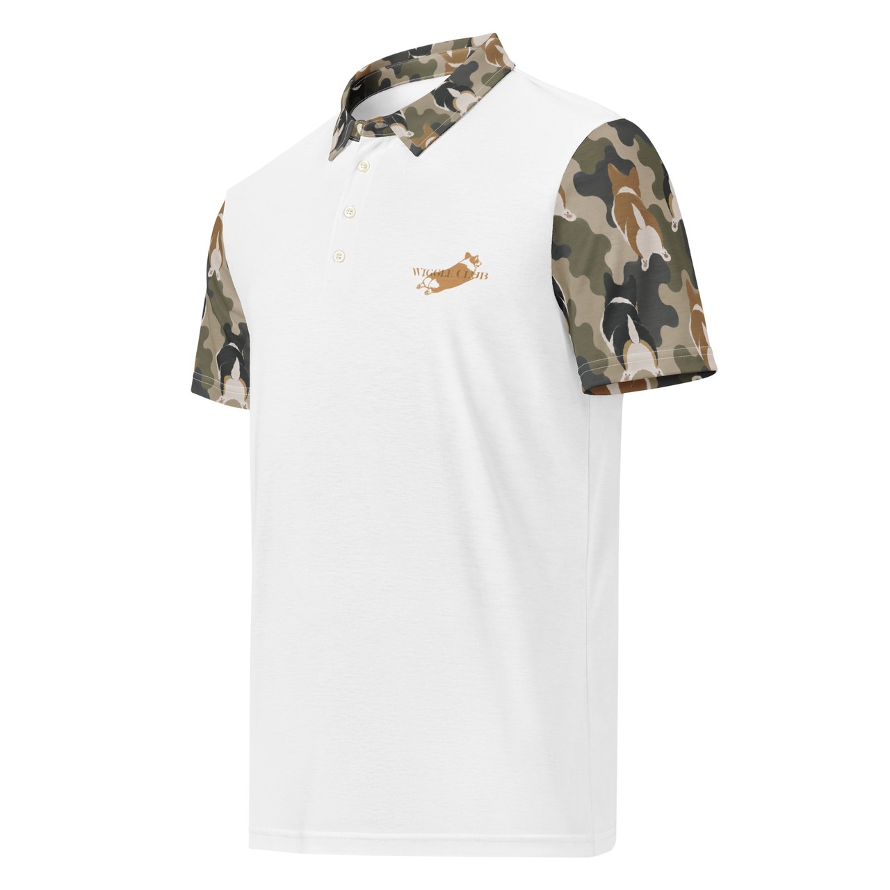 WIGGLE CAMO Contrast Shirt　[T0032]