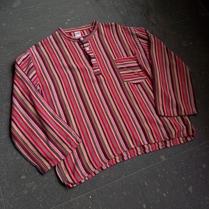 ギリシャ製 プルオーバーシャツ used [104102]