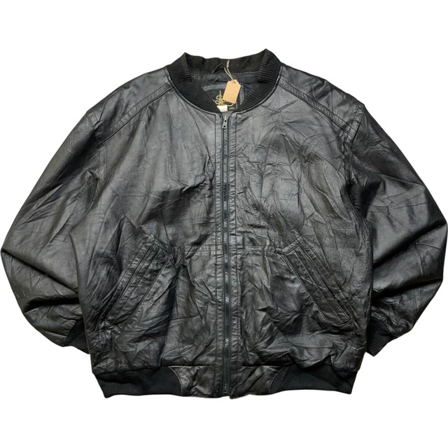 《L》 de Soto レザージャケット ブラック no.5776