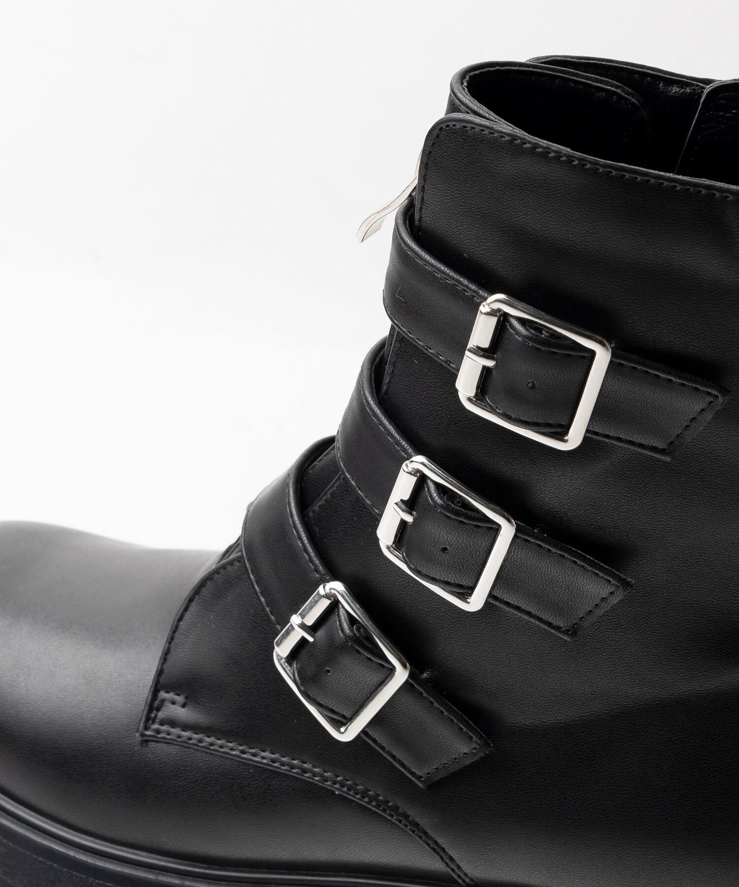 ジップデザインベルトブーツ(313-1643)[505A] | attagirl