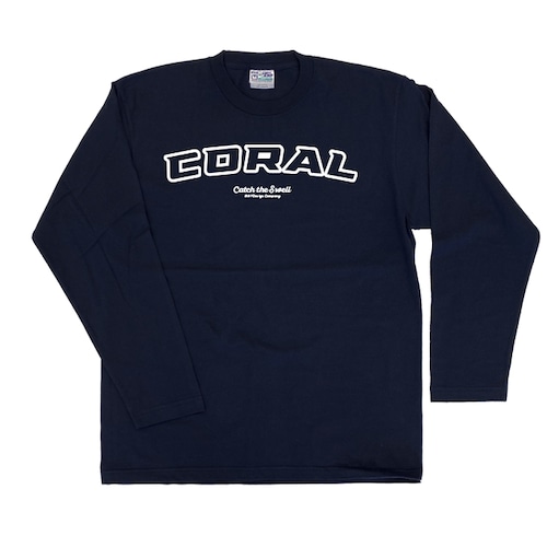 CORAL ロンTシャツ2021：ブラック