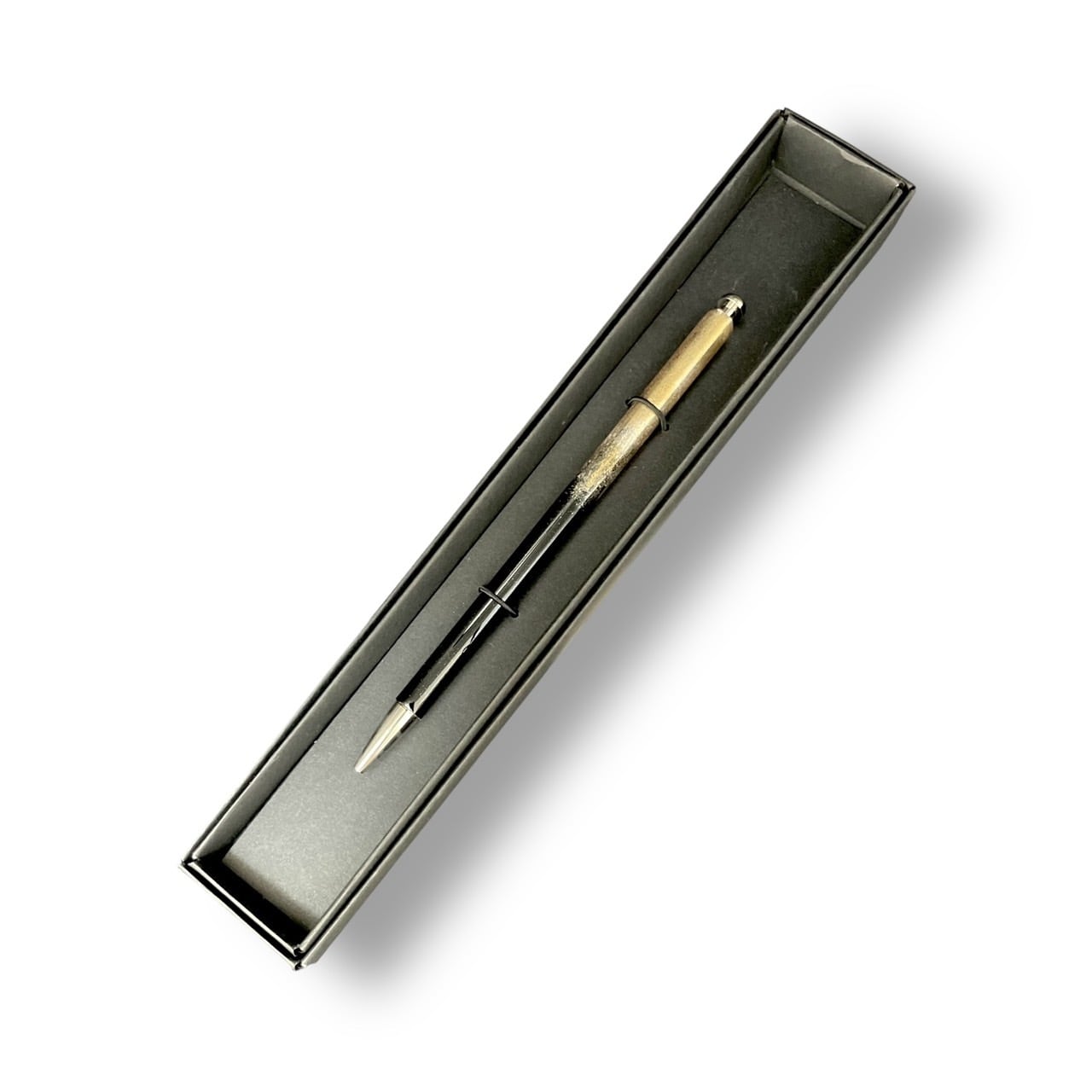 輪島塗り蒔絵鉛筆（青,金） | 大藤漆器店